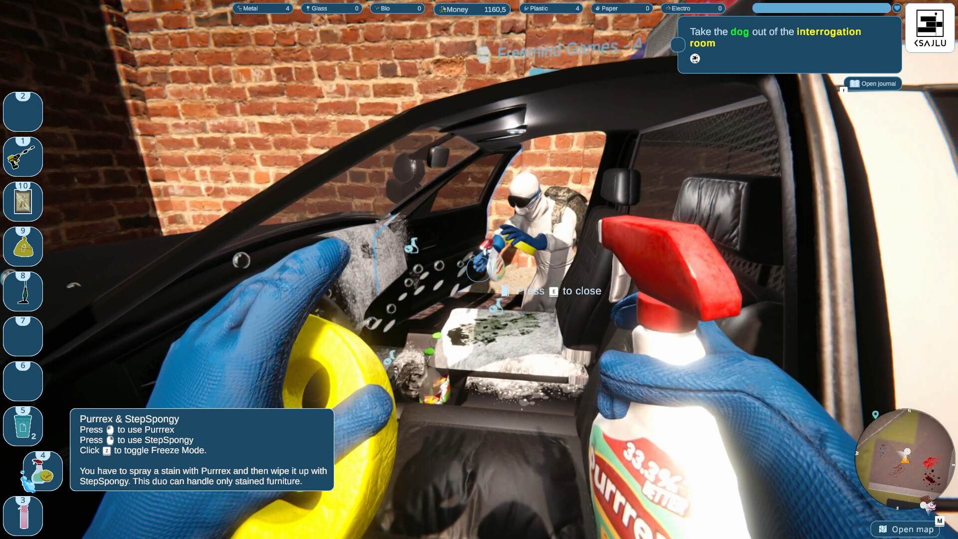 疯狂工具：清洁混乱/Purrrifiers: Cleaning Chaos – Cats & Goofylike Co-op