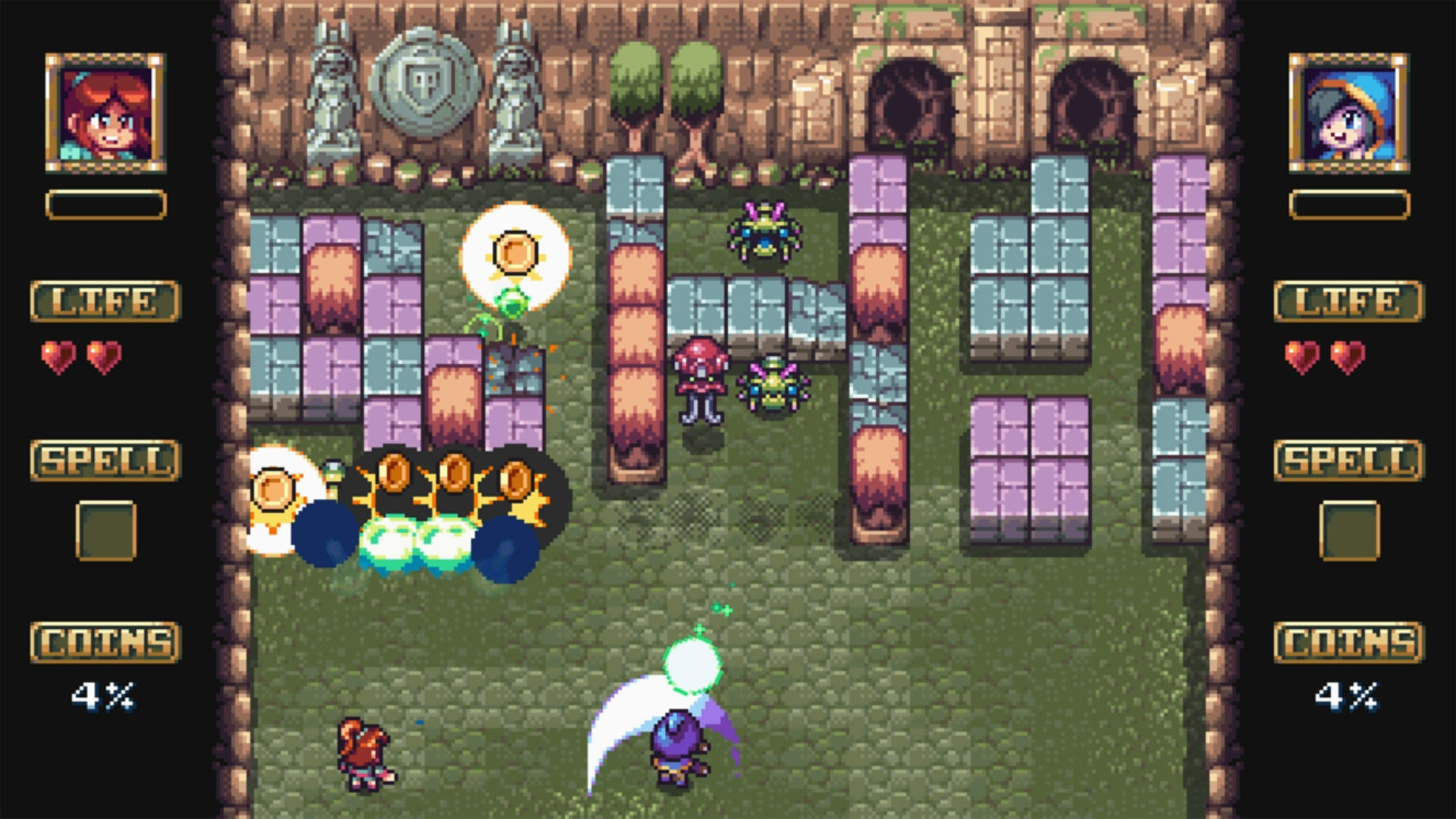 《打击姐妹》Strikey Sisters：双人合作打砖块游戏 | 中文版下载与攻略-壹元库