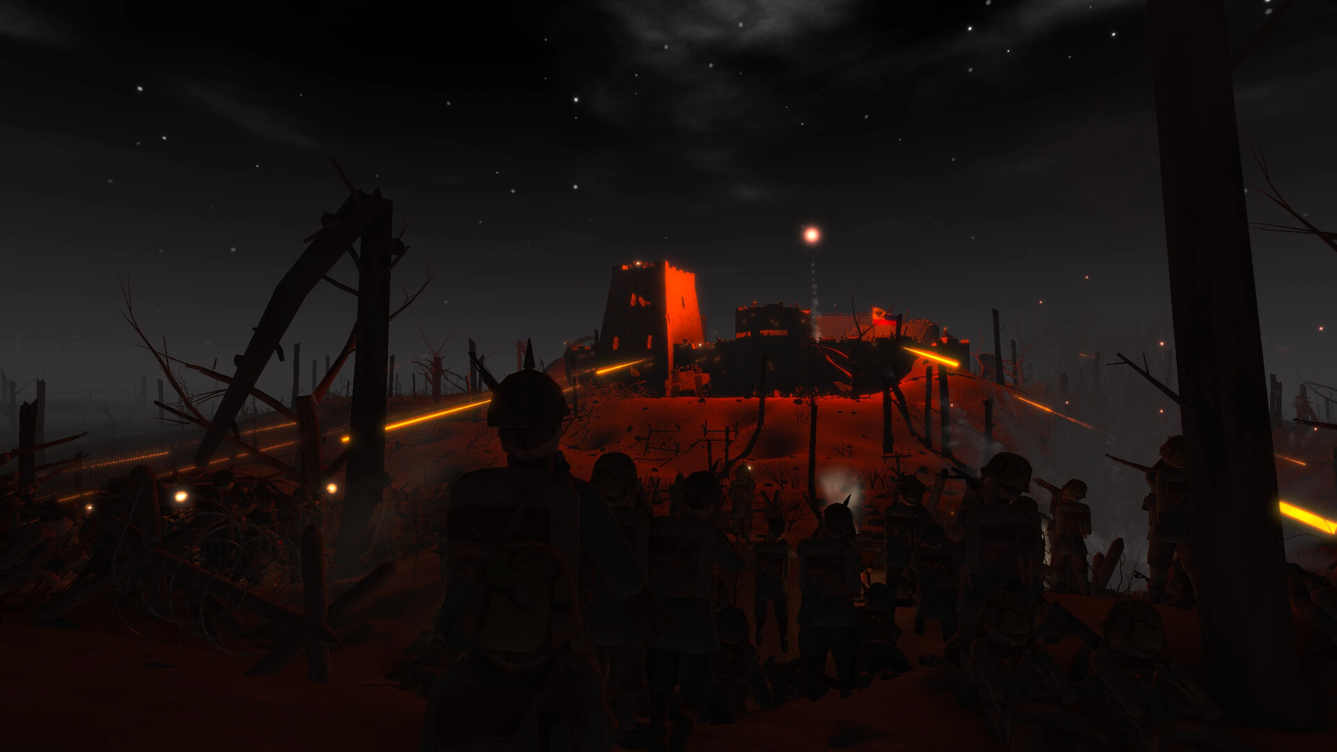 崛起前线：一战FPS战争模拟器 - 布娃娃物理、大规模战斗与智能AI-壹元库