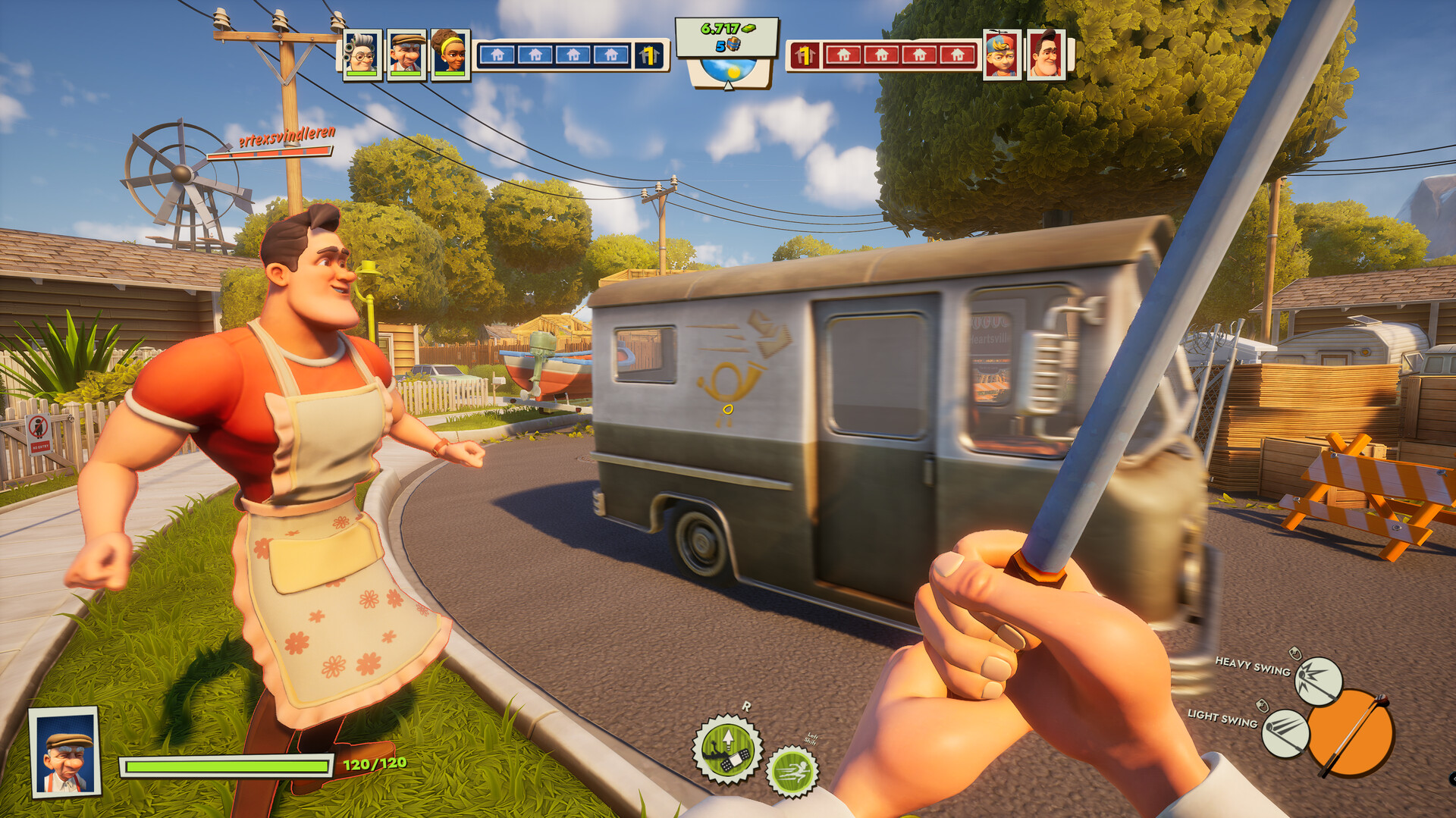 《家有恶邻》联机版:在线团队对抗,守卫家园称霸街区 | 游戏介绍、视频、截图-壹元库