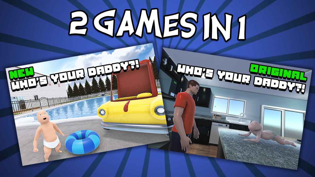 《谁是你爸爸》游戏评测：扮演父亲还是熊孩子？Steam热门家庭模拟游戏-壹元库