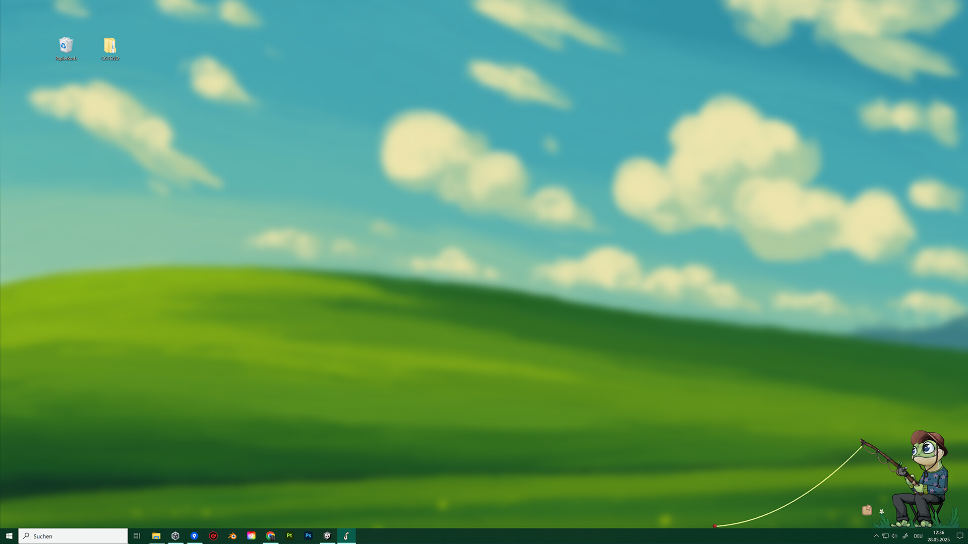 桌面垂钓：佛系放置摸鱼游戏，解锁潮服开拓新钓场！-壹元库