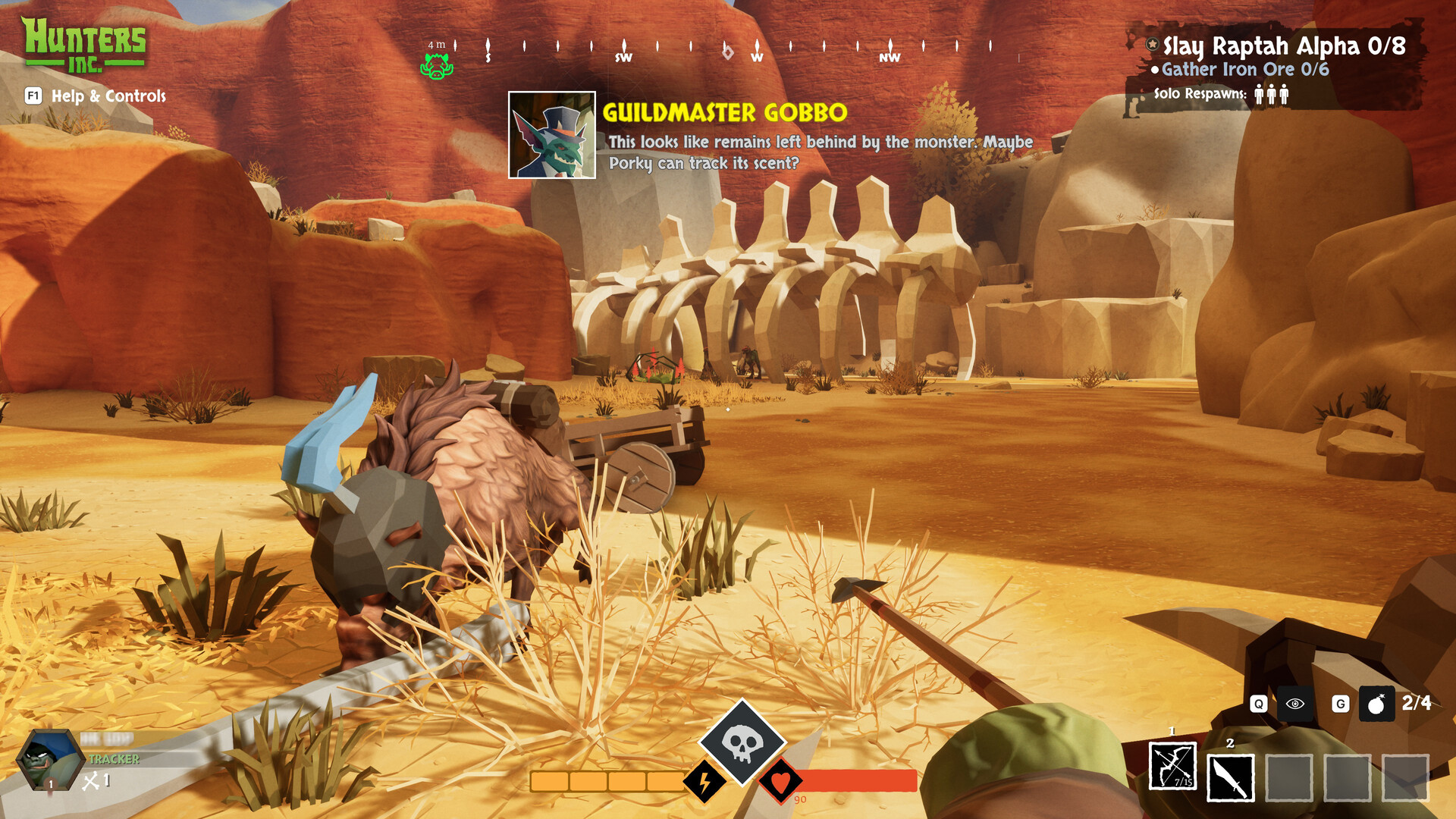 蛮狩部落/Hunters Inc：1-4人合作近战FPS，挑战巨型怪物，探索程序生成世界-壹元库