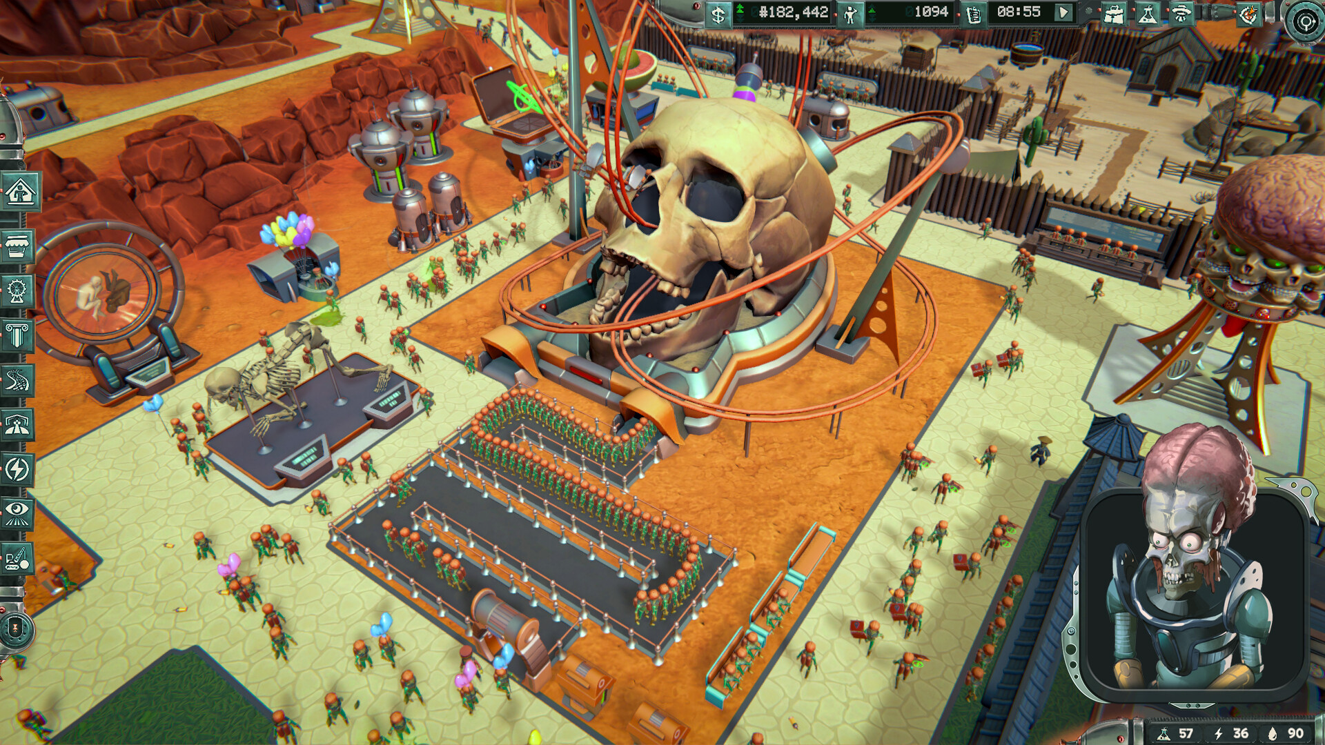 《火星人闹翻地球》游戏评测:建造外星主题乐园,体验Mars Attacks™经典IP-壹元库