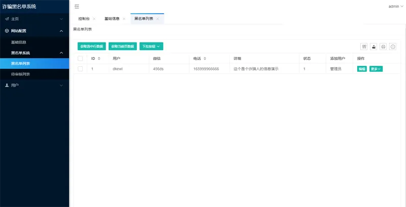 PHP开源黑名单查询系统源码下载：高效风控与安全管理解决方案-壹元库