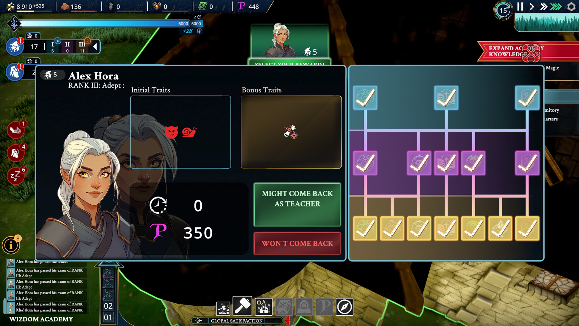 巫智学院/Wizdom Academy：魔法学院建造模拟器，打造你的巫师帝国-壹元库