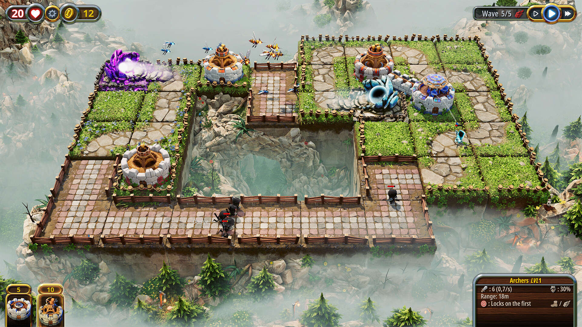 Artisan TD 工匠TD：征服混沌群岛，建造高塔迷宫，解救魔法战士灵魂-壹元库