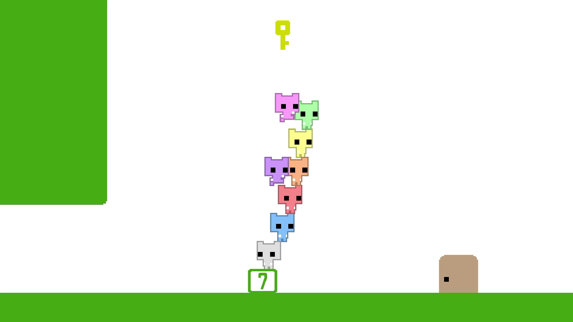 PICO PARK 2 (萌猫公园2) 联机合作解谜游戏：全新关卡，2-8人本地在线畅玩-壹元库