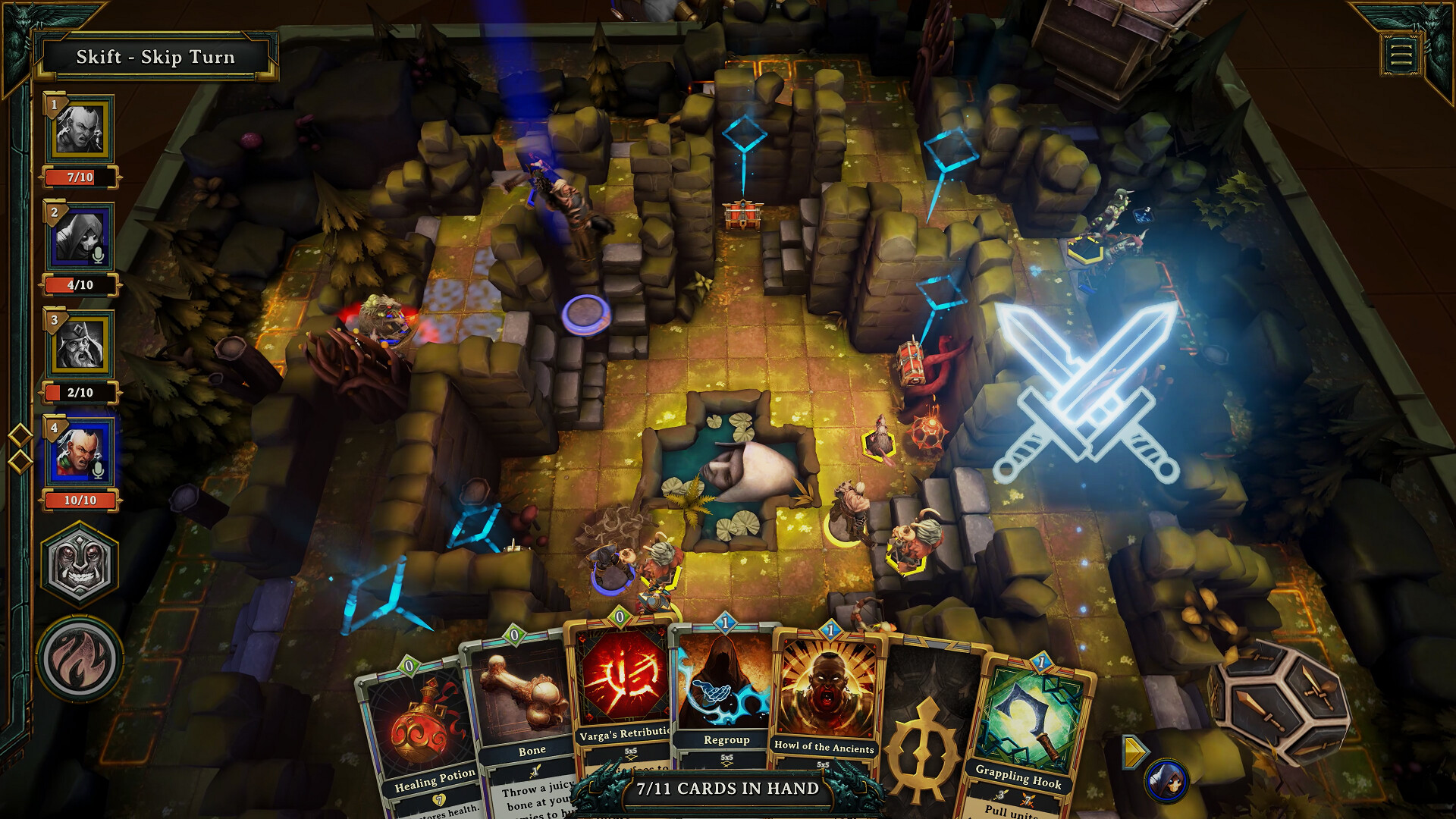 德米欧战役Demeo Battles：1-4人回合制策略竞技游戏，打造你的怪物军团-壹元库