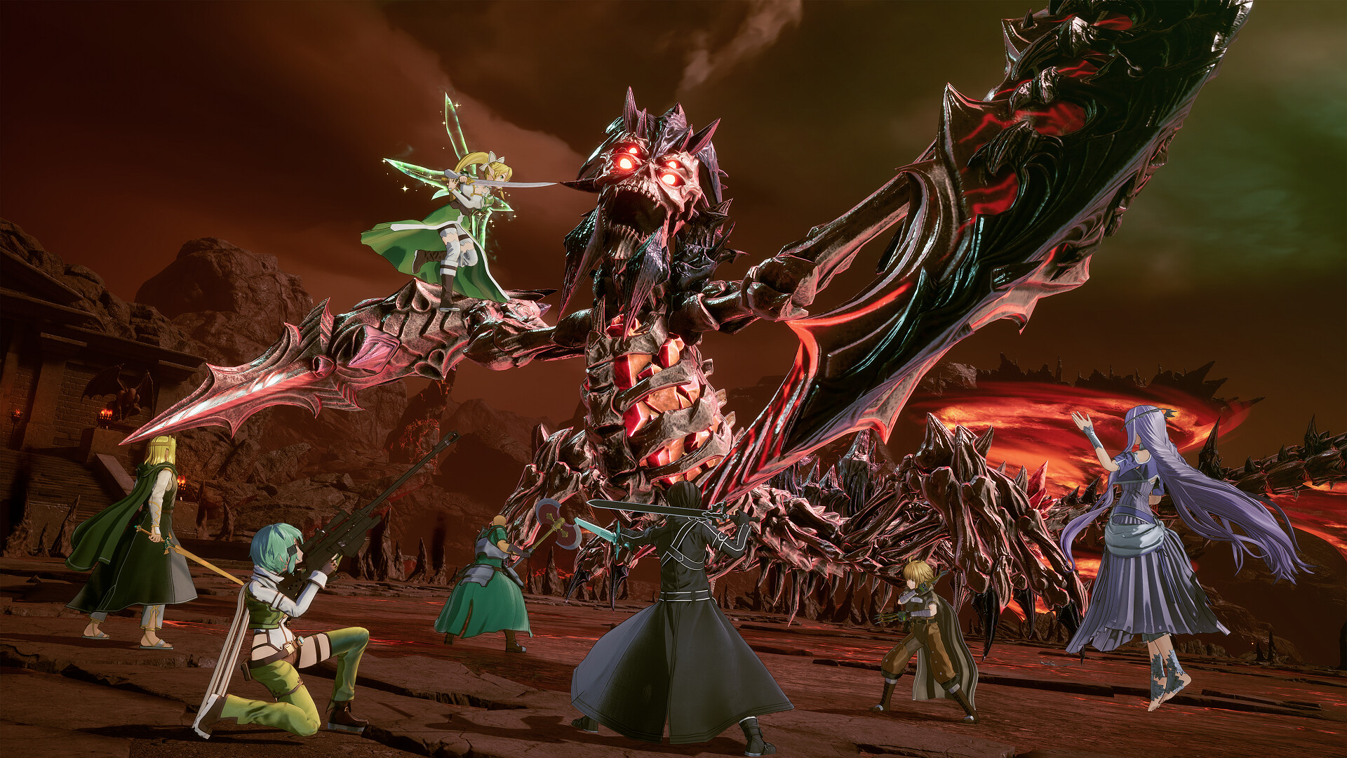 刀剑神域 碎梦边境/SWORD ART ONLINE Fractured Daydream:10周年纪念多人共斗游戏,支持20人联机-壹元库