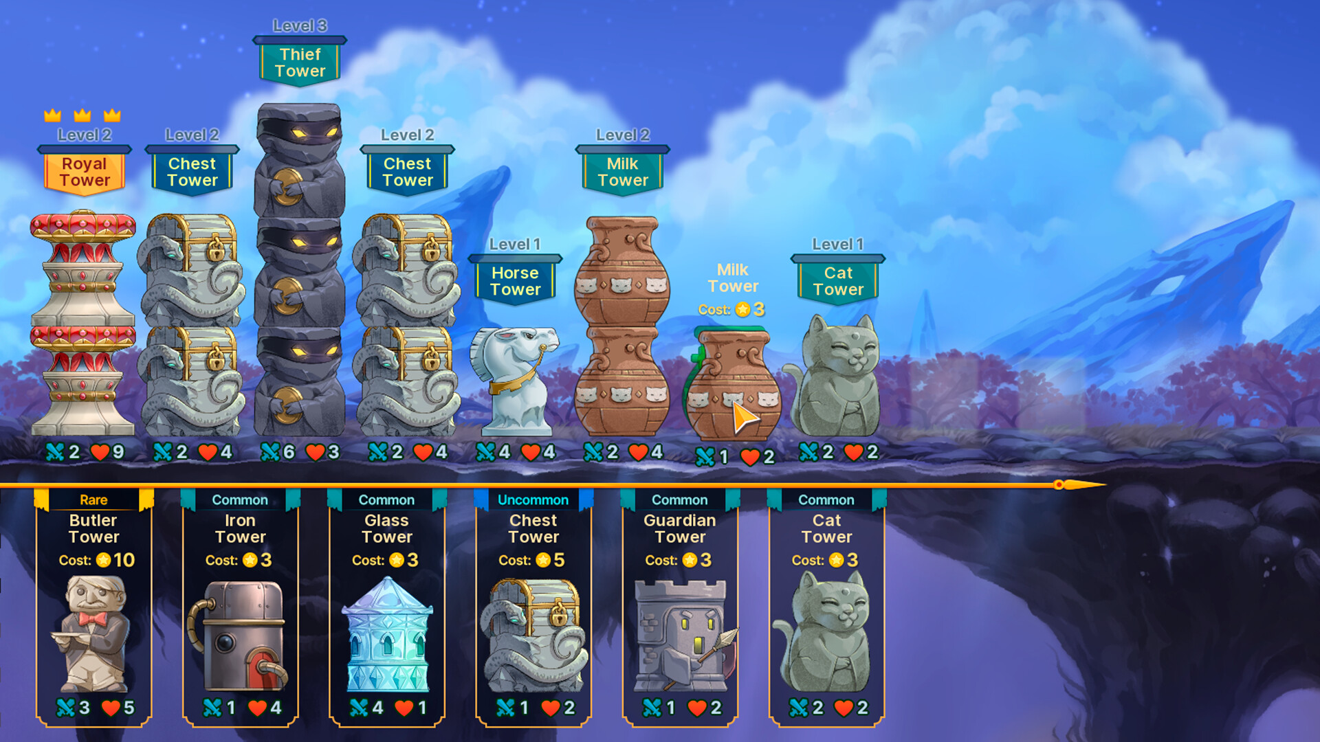 史诗自动塔防（Epic Auto Towers）游戏评测：融合卡牌与Roguelite的塔防策略新作-壹元库