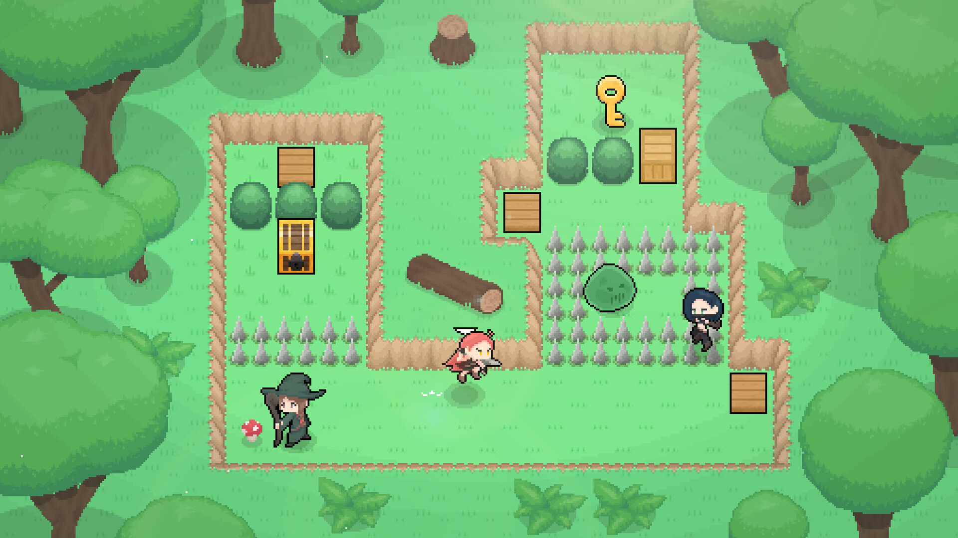 宝藏三人组：战士、盗贼与魔法师的解谜冒险游戏 | 官方中文版下载-壹元库