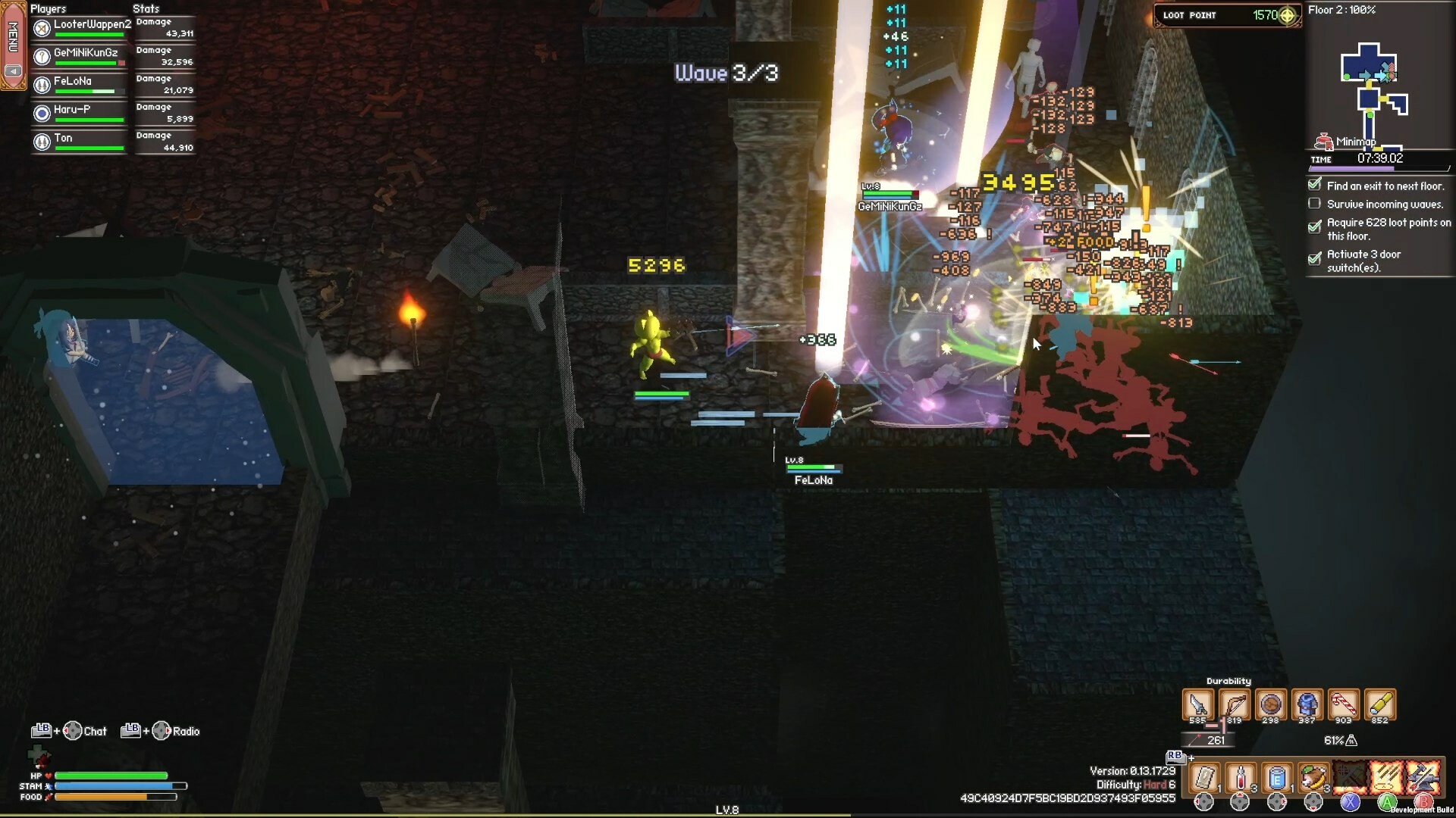 地牢掠夺者Dungeon Looter:8人联机砍杀,探索随机地下城,打造专属冒险家-壹元库