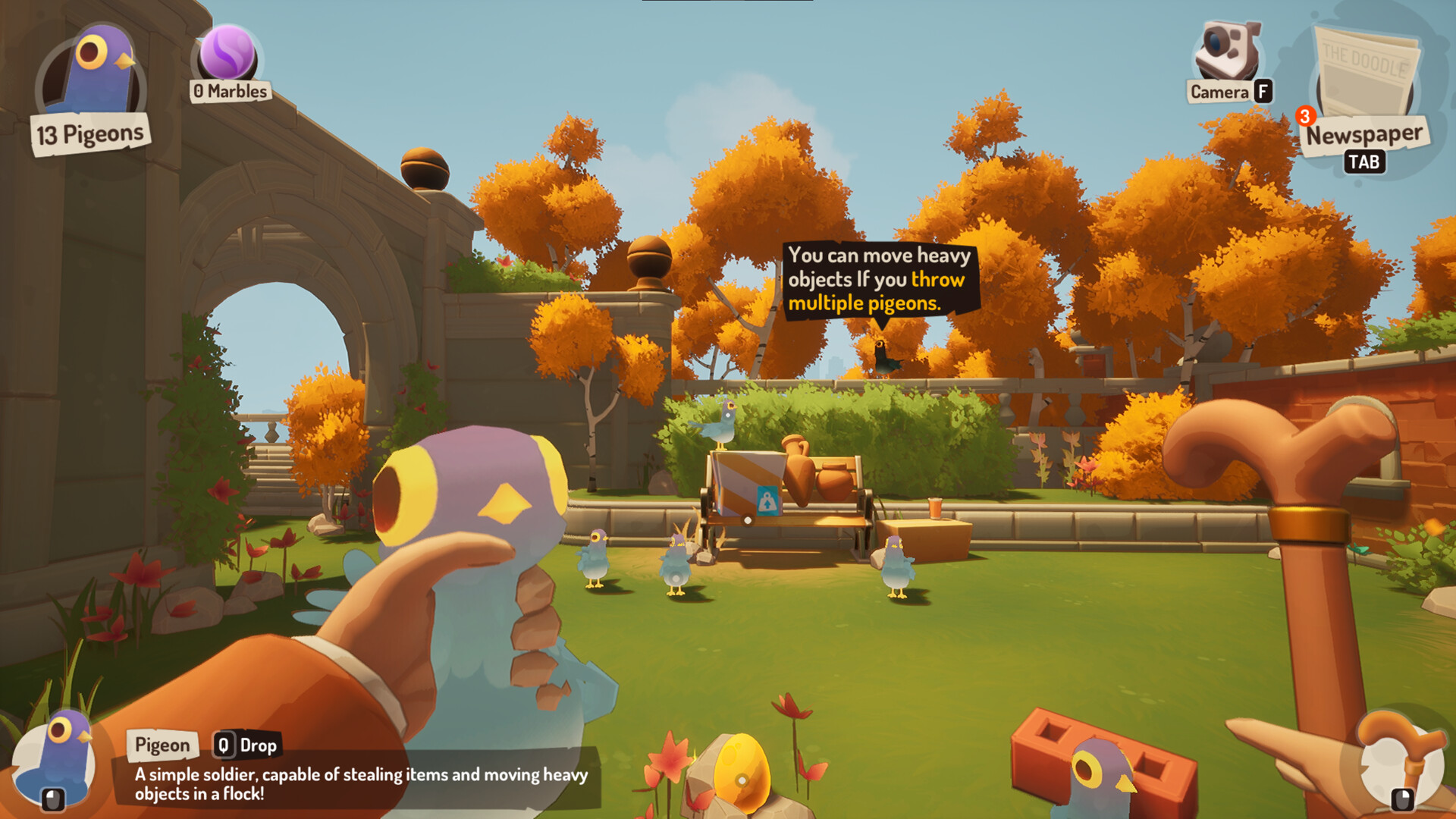 《长椅》游戏评测：与鸽子共度的惬意退休冒险 | 解谜探索新体验-壹元库