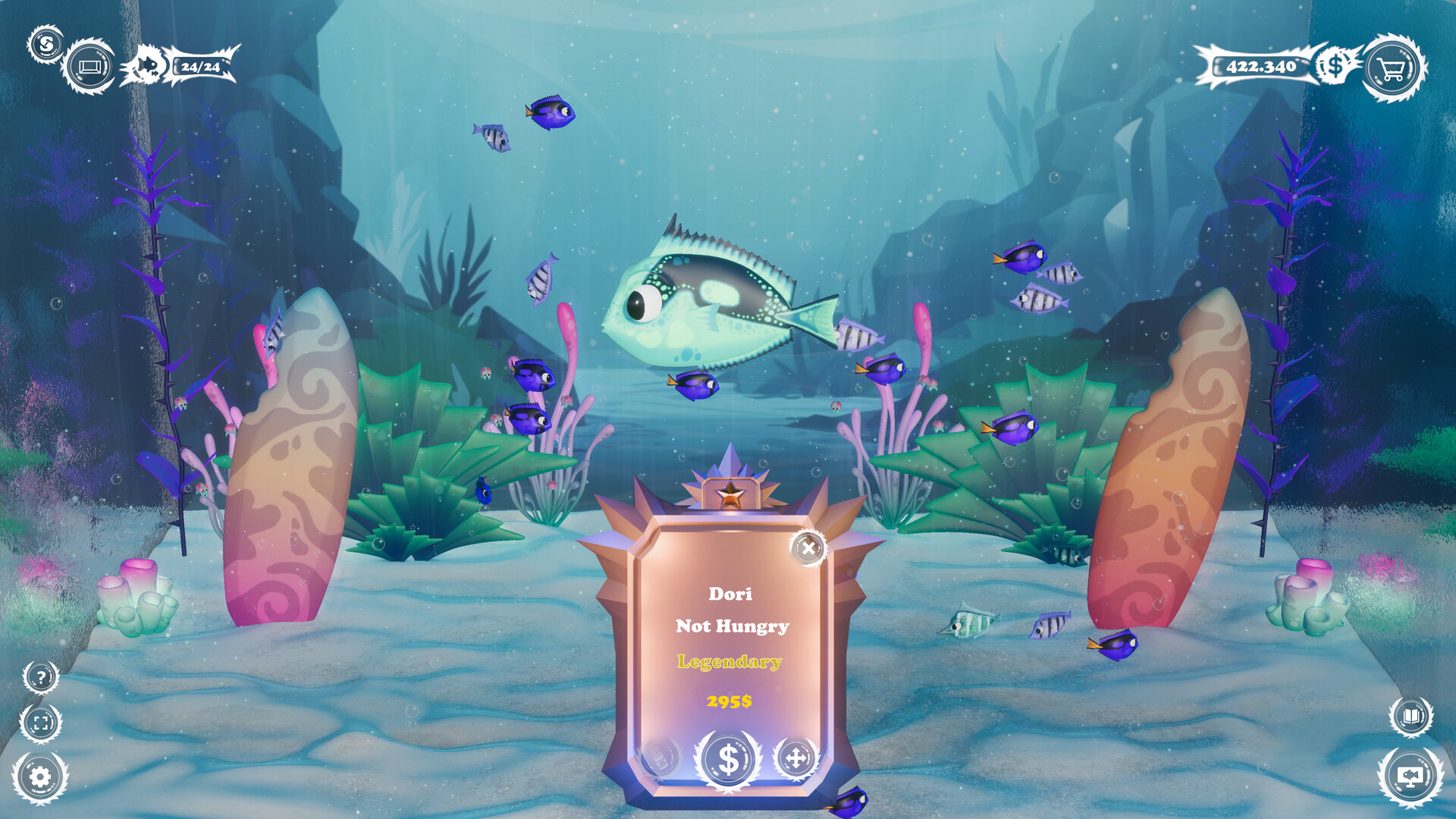 幻海水族馆Aquanima：孵化神秘鱼卵，收集稀有鱼类，打造你的专属水族箱-壹元库