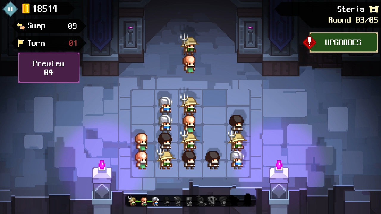 合成与刀片：全球首款益智自动对战游戏，融合策略与合成玩法-壹元库