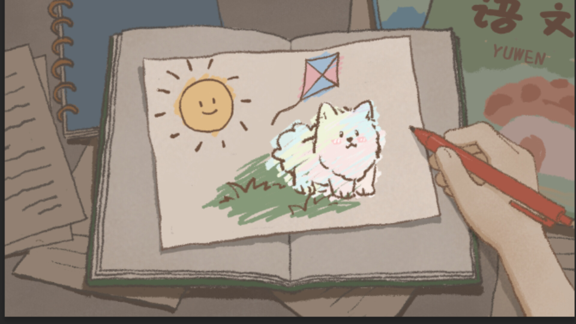 《焦虑小狗》游戏评测：一款治愈心灵的互动叙事游戏，教你如何与焦虑共处-壹元库