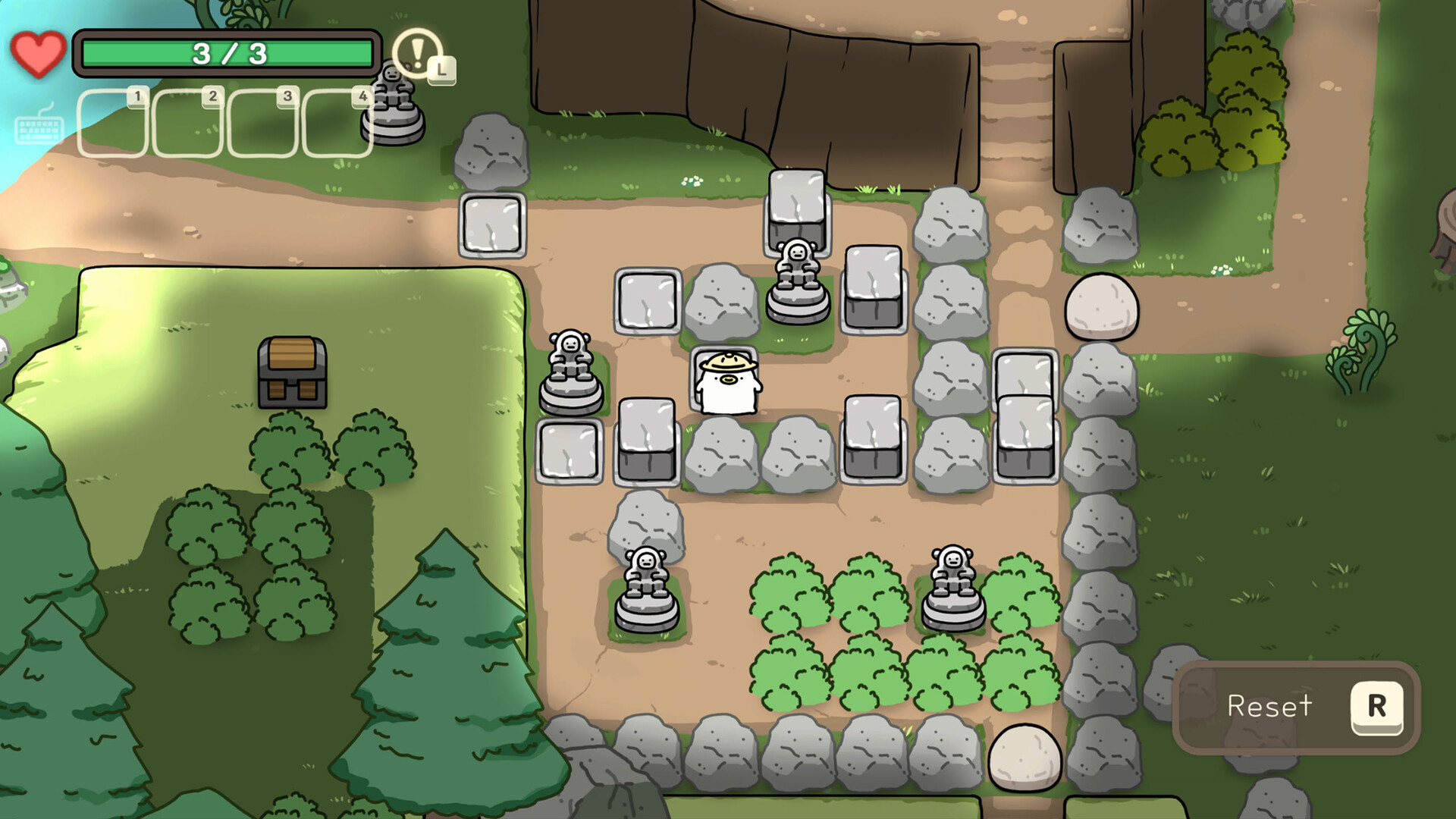 《奥咕与秘密森林》评测：手绘风冒险解谜，与萌宠共探奇幻世界-壹元库