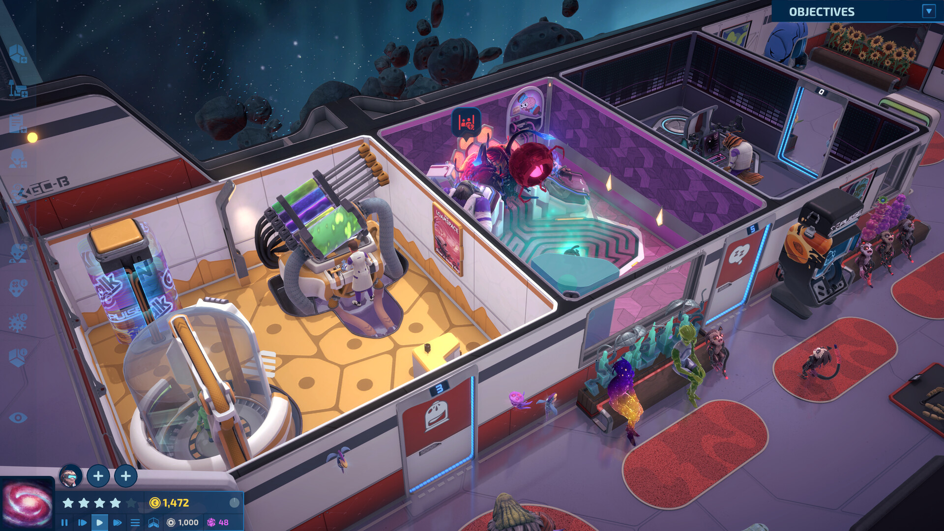 Galacticare太空医院：经营管理外星医院，拯救星系生命与钱包的模拟游戏-壹元库