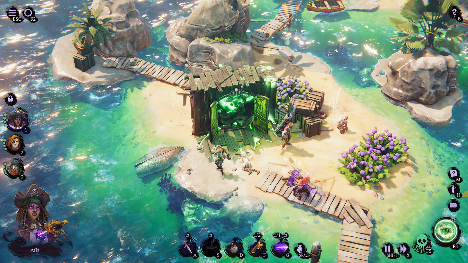 《影子诡局：被诅咒的海盗》深度评测：潜行策略与超自然海盗的史诗冒险-壹元库