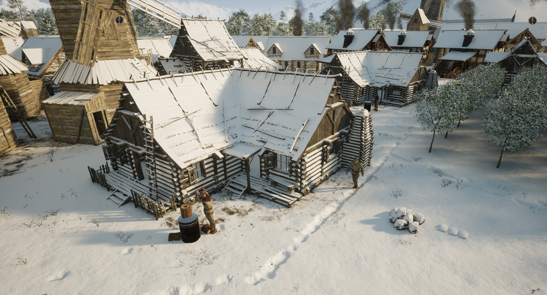 巴斯蒂德(Bastide)游戏评测：13世纪部落生存与城市建设模拟指南-壹元库