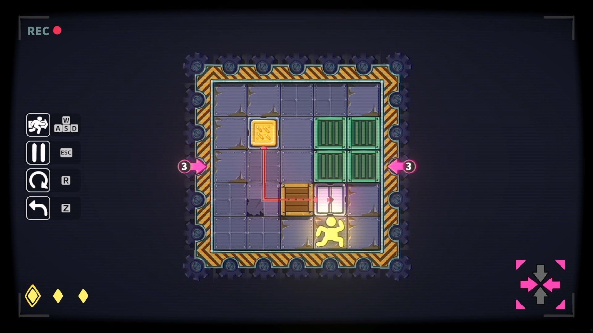 坍缩谜室/Shrink Rooms:密室逃脱推箱解谜游戏攻略与下载-壹元库