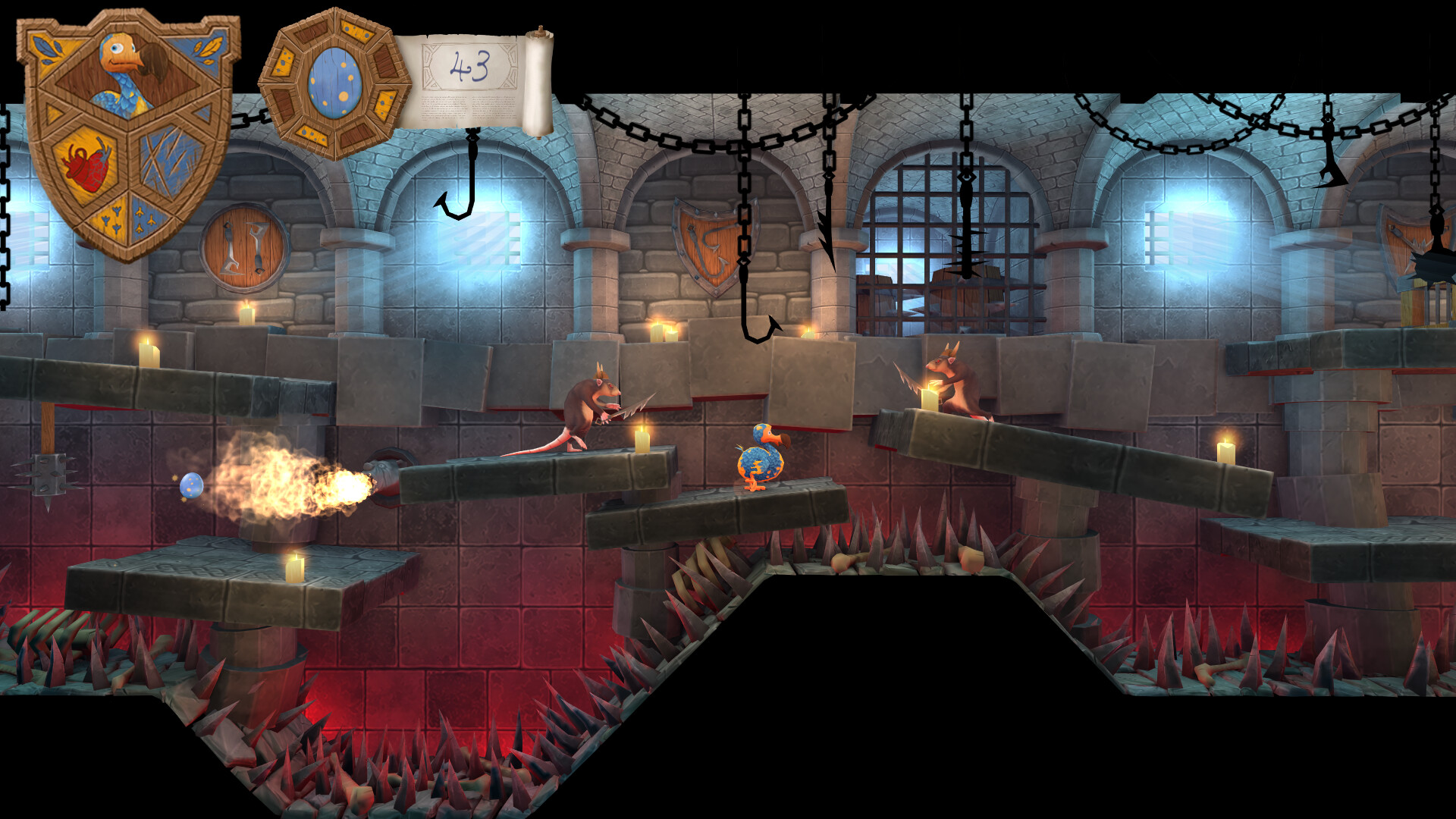 渡渡鸟大师：2.5D平台跳跃冒险，夺回被盗的蛋！-壹元库