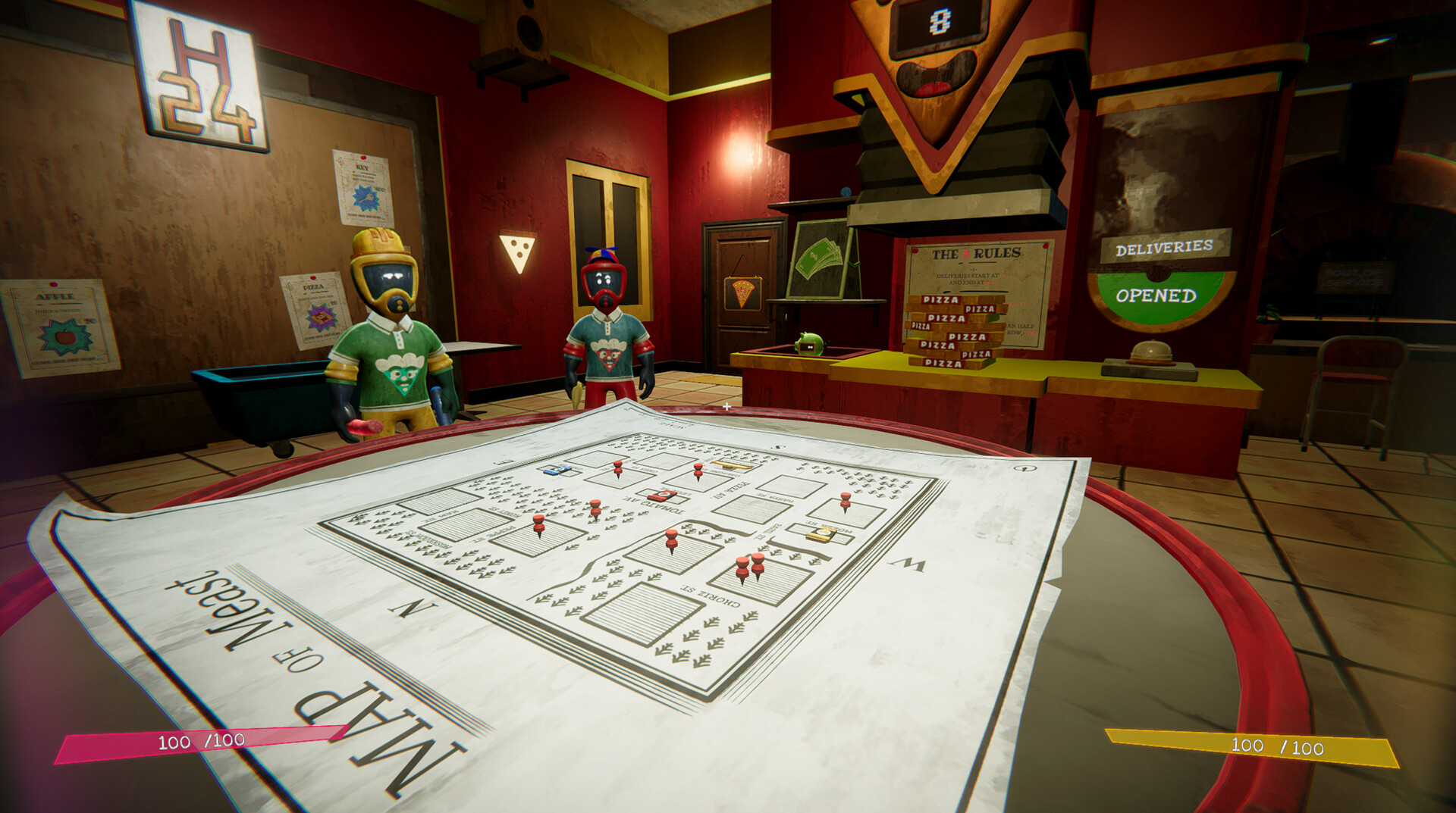 夺命披萨外卖：多人联机恐怖生存游戏 | 迷雾都市送餐求生-壹元库