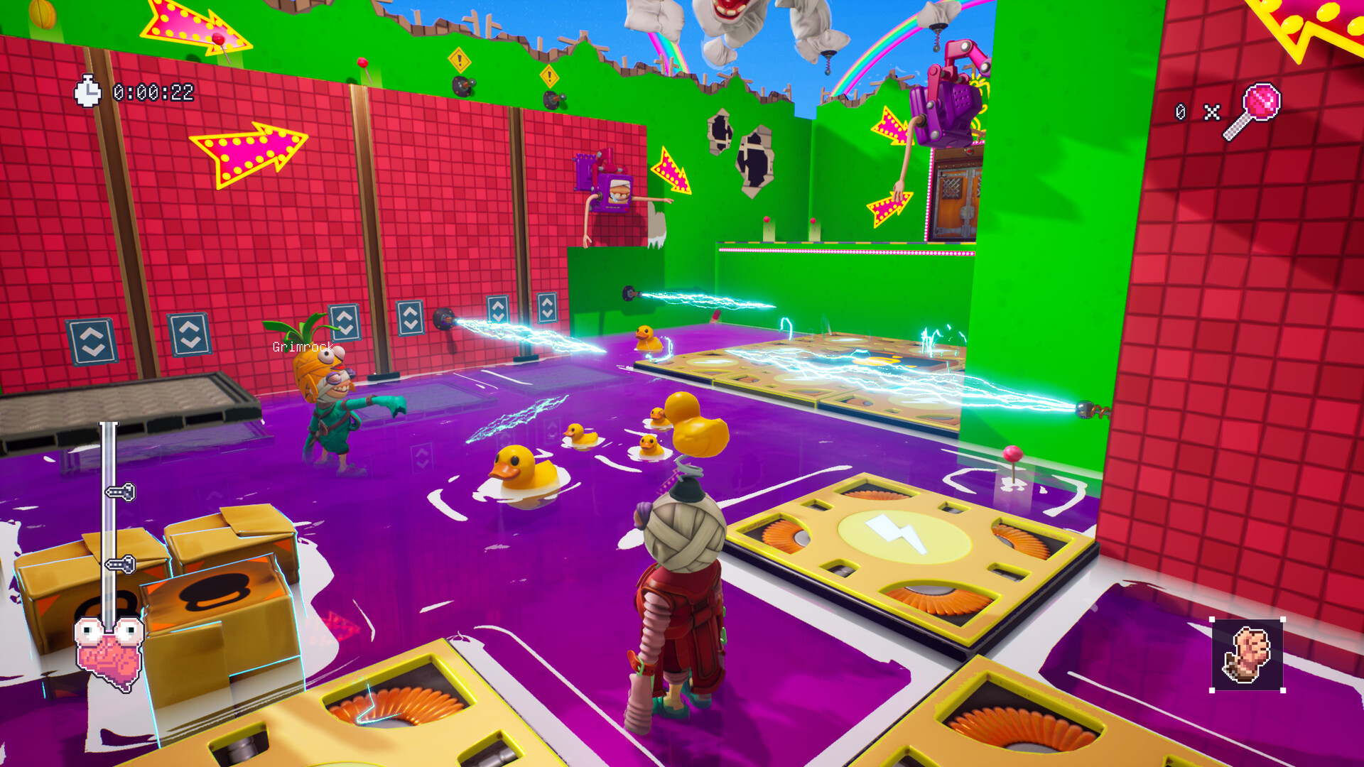 S.E.M.I. 超能副作用：一款充满混乱与合作的解谜动作平台游戏-壹元库