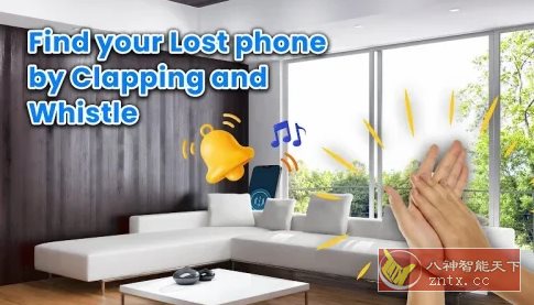 Find My Phone By Clap Whistle 拍手吹口哨找手机v3.1.0高级版-壹元库