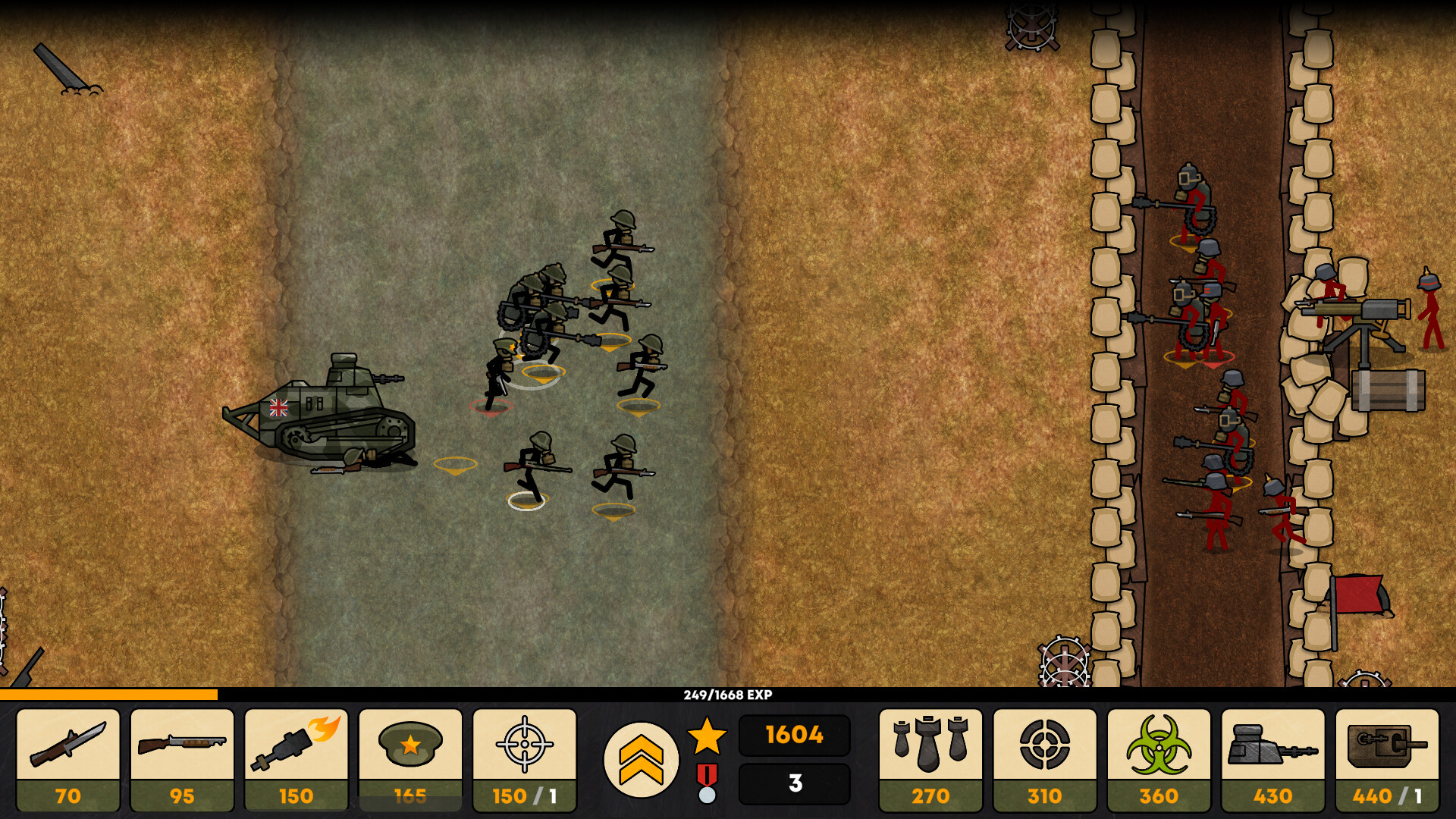 火柴人战壕/Stickman Trenches 火柴人战壕/Stickman Trenches