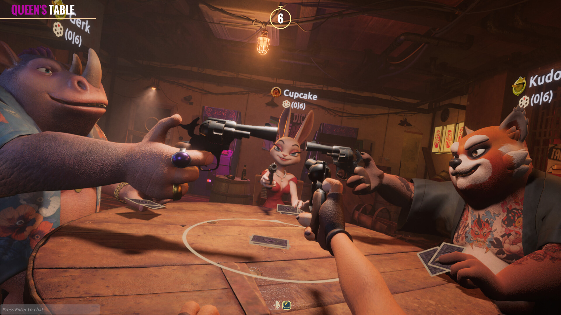 骗子酒吧/Liar's Bar：在线多人欺诈游戏，体验谎言与诈唬的终极对决-壹元库