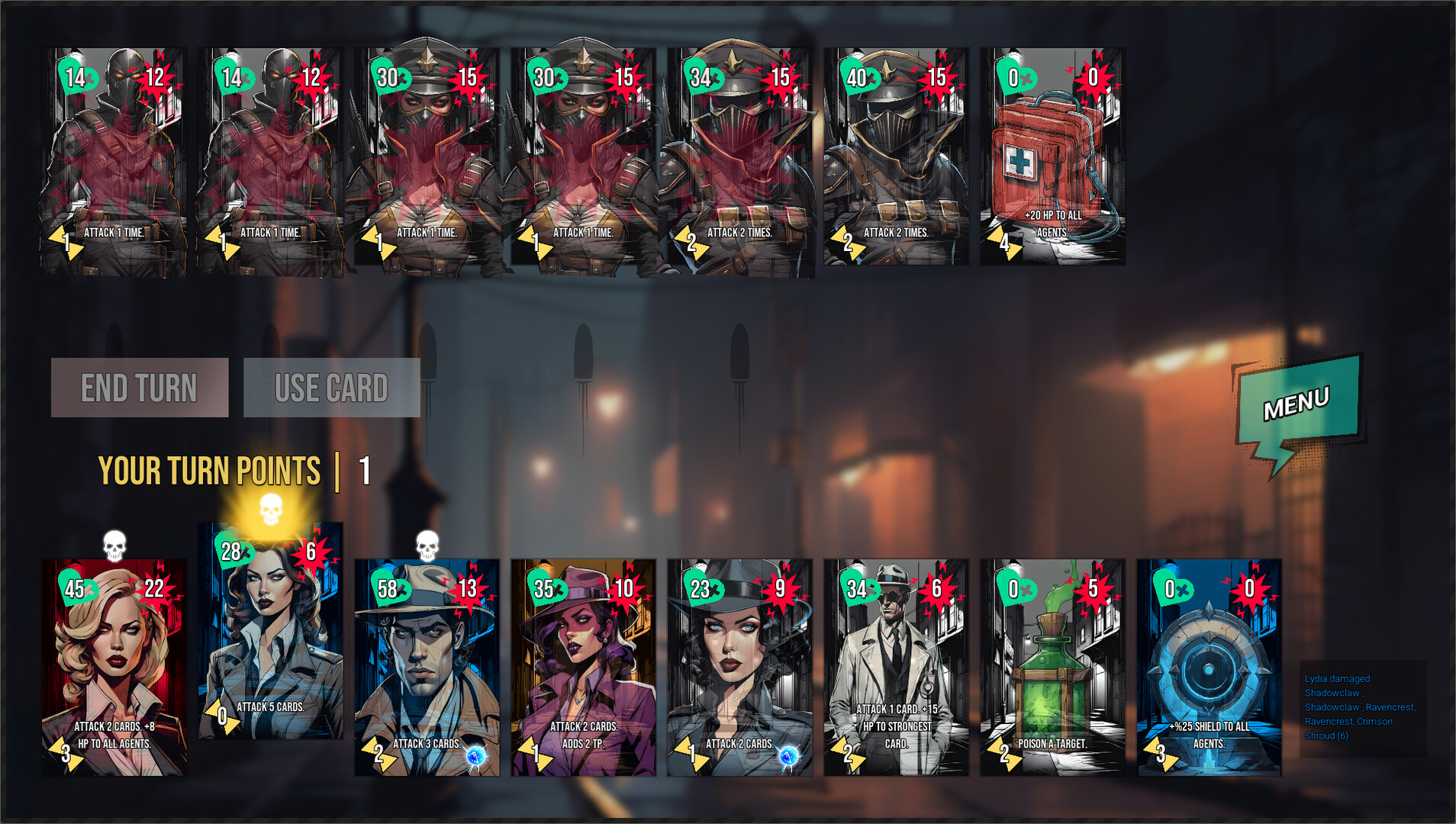 黑色领主Noir Lords：快节奏策略卡牌游戏，构建卡组智胜强敌-壹元库