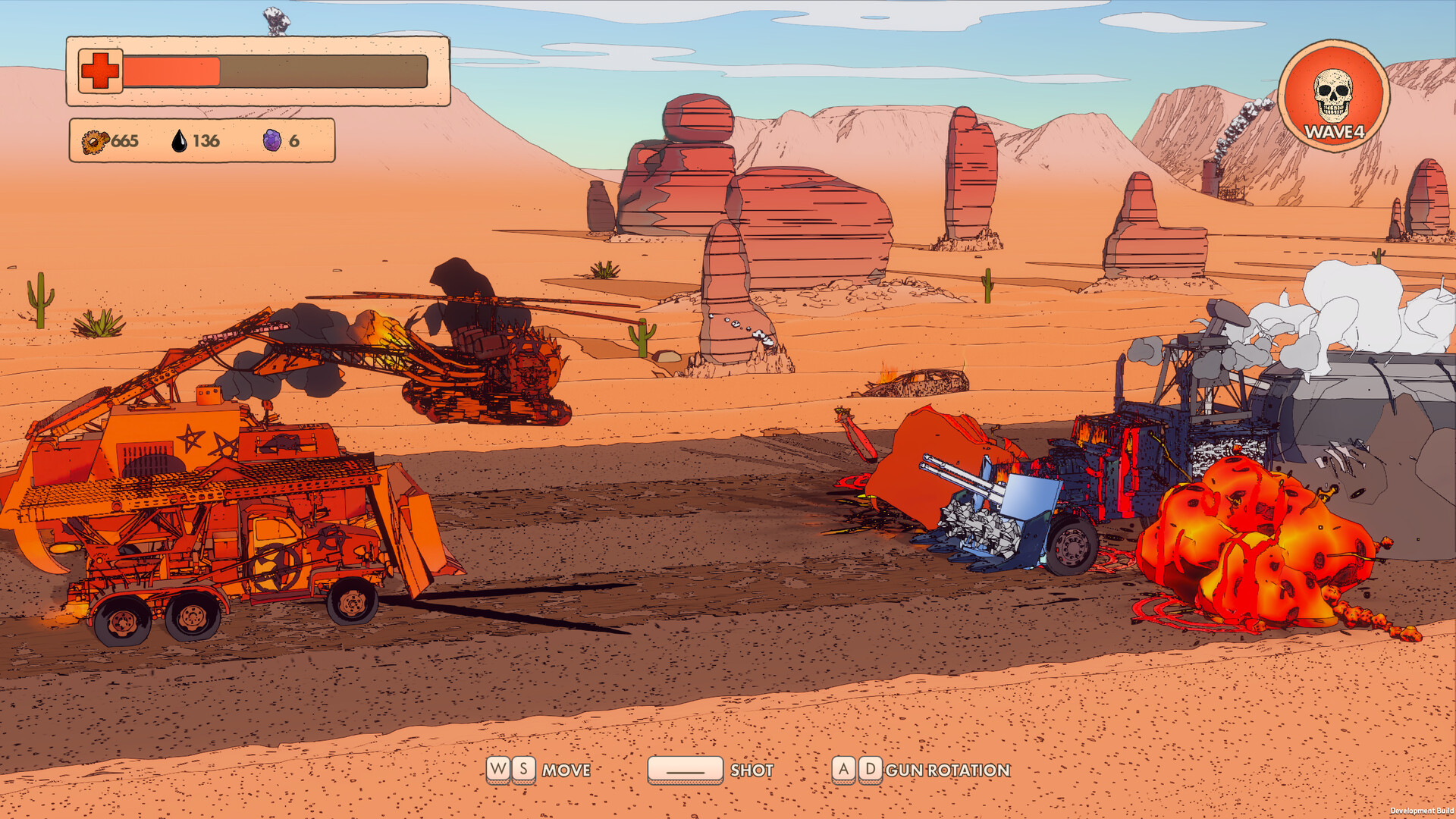 《死油/Dead Oil》游戏评测：Roguelike生存钻探，守护钻机抵御袭击者-壹元库