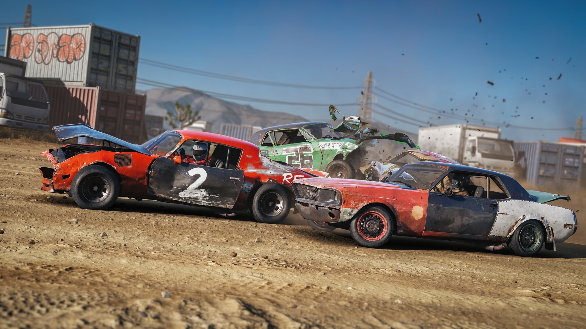 撞车嘉年华2/Wreckfest 2：极致破坏物理赛车游戏回归，体验最真实的车辆损毁对决-壹元库