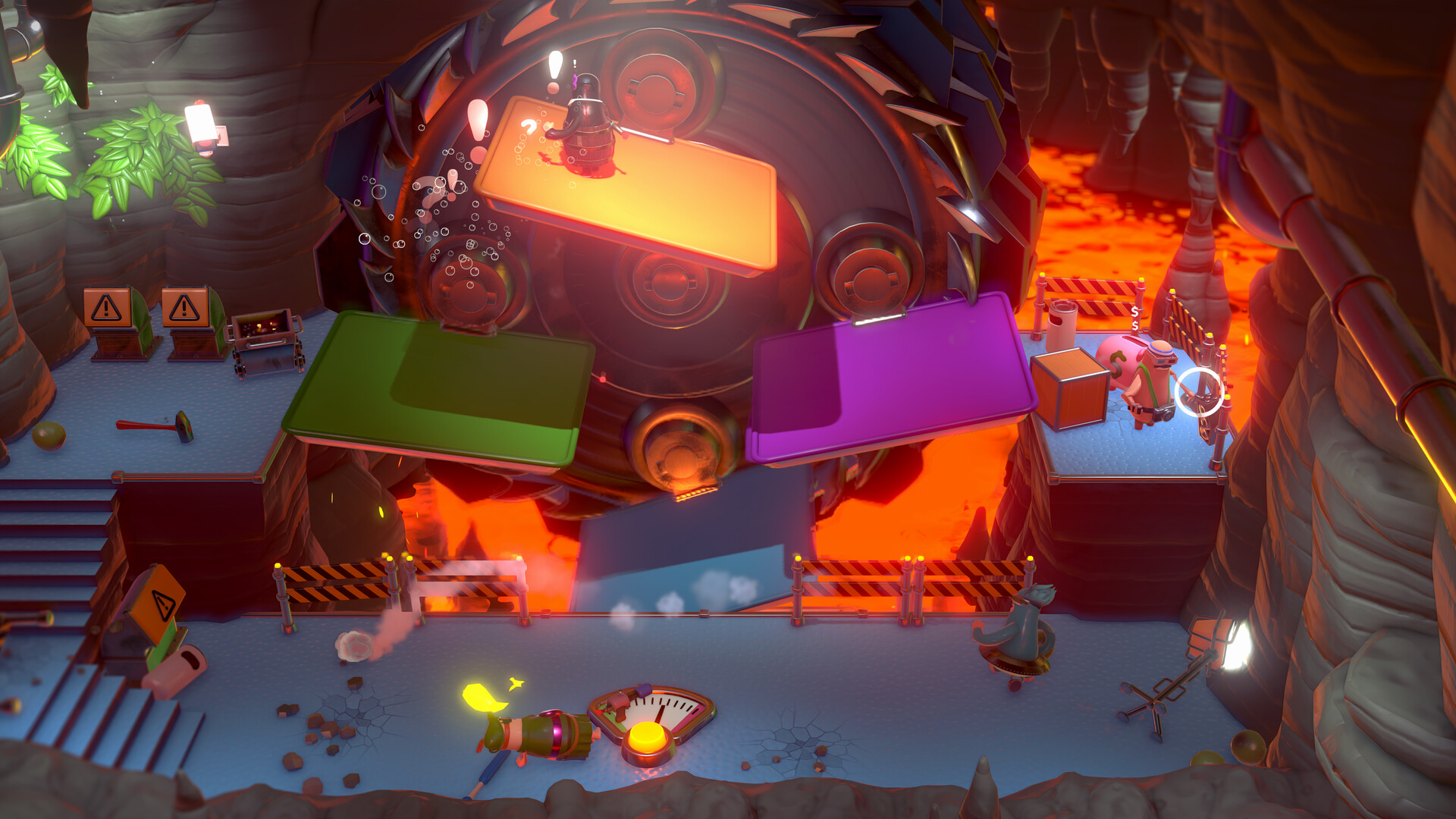 橡胶强盗/Rubber Bandits：4人联机欢乐大乱斗，创意抢劫与爆笑互殴！-壹元库