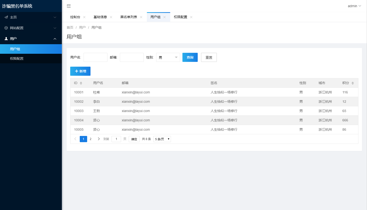 最新黑名单查询录入系统：全开源PHP源码，支持API接口与防SQL注入-壹元库