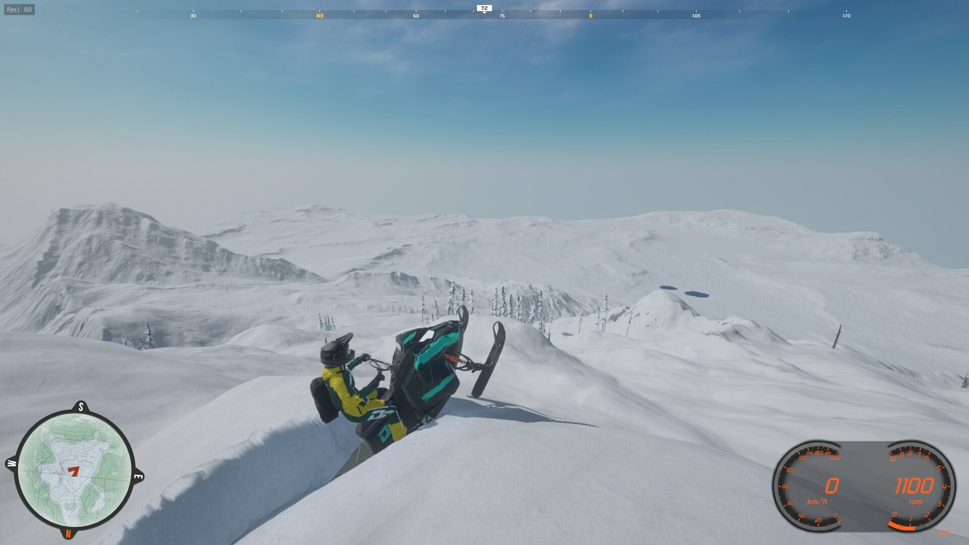 《雪橇手》游戏评测：真实物理雪地摩托模拟器，驰骋深雪世界-壹元库