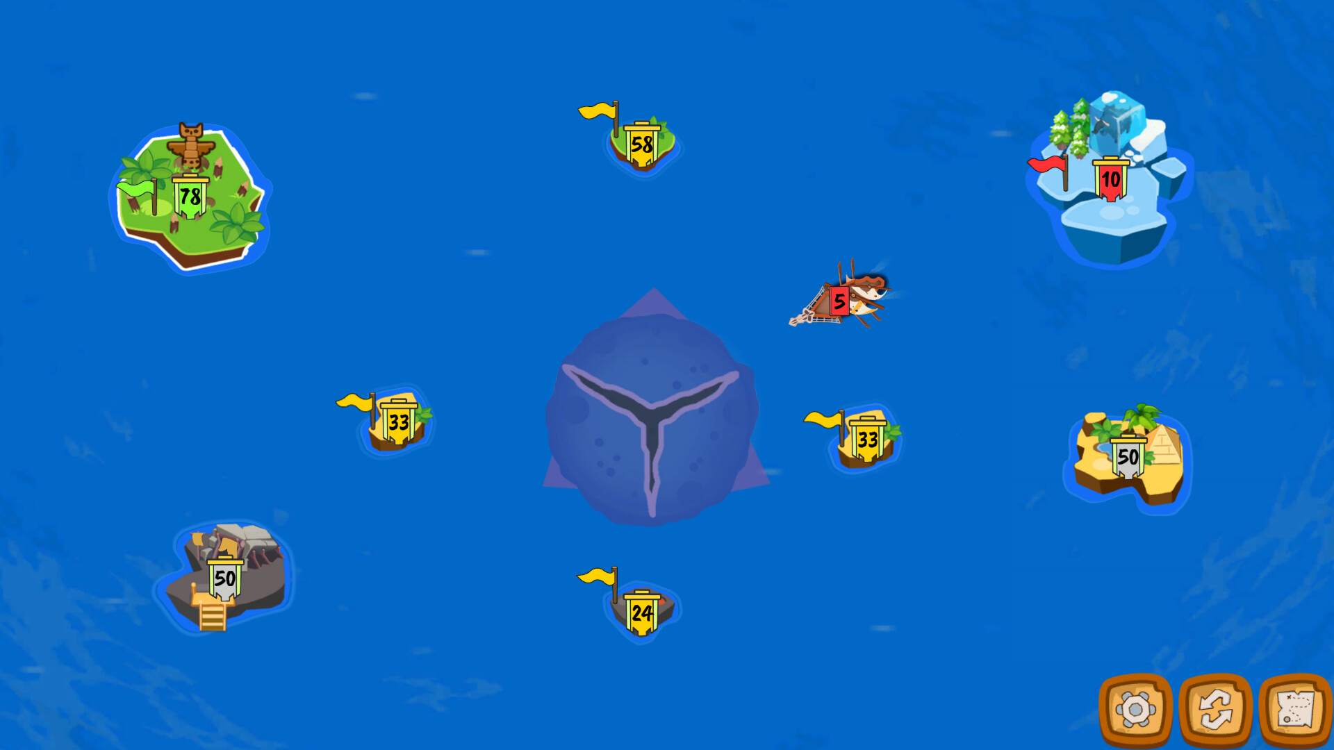 妖精之地/Goblin Lands：征服岛屿的策略冒险游戏，重温经典Flash玩法-壹元库