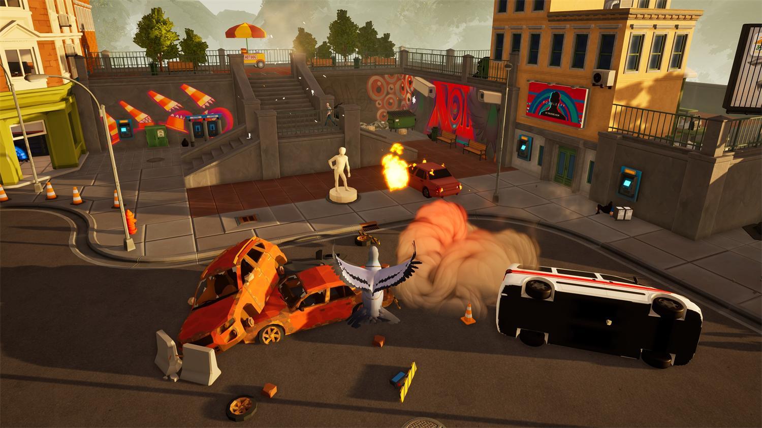 鸽子模拟器游戏攻略：扮演鸽子在城市中自由飞翔与搞怪破坏-壹元库