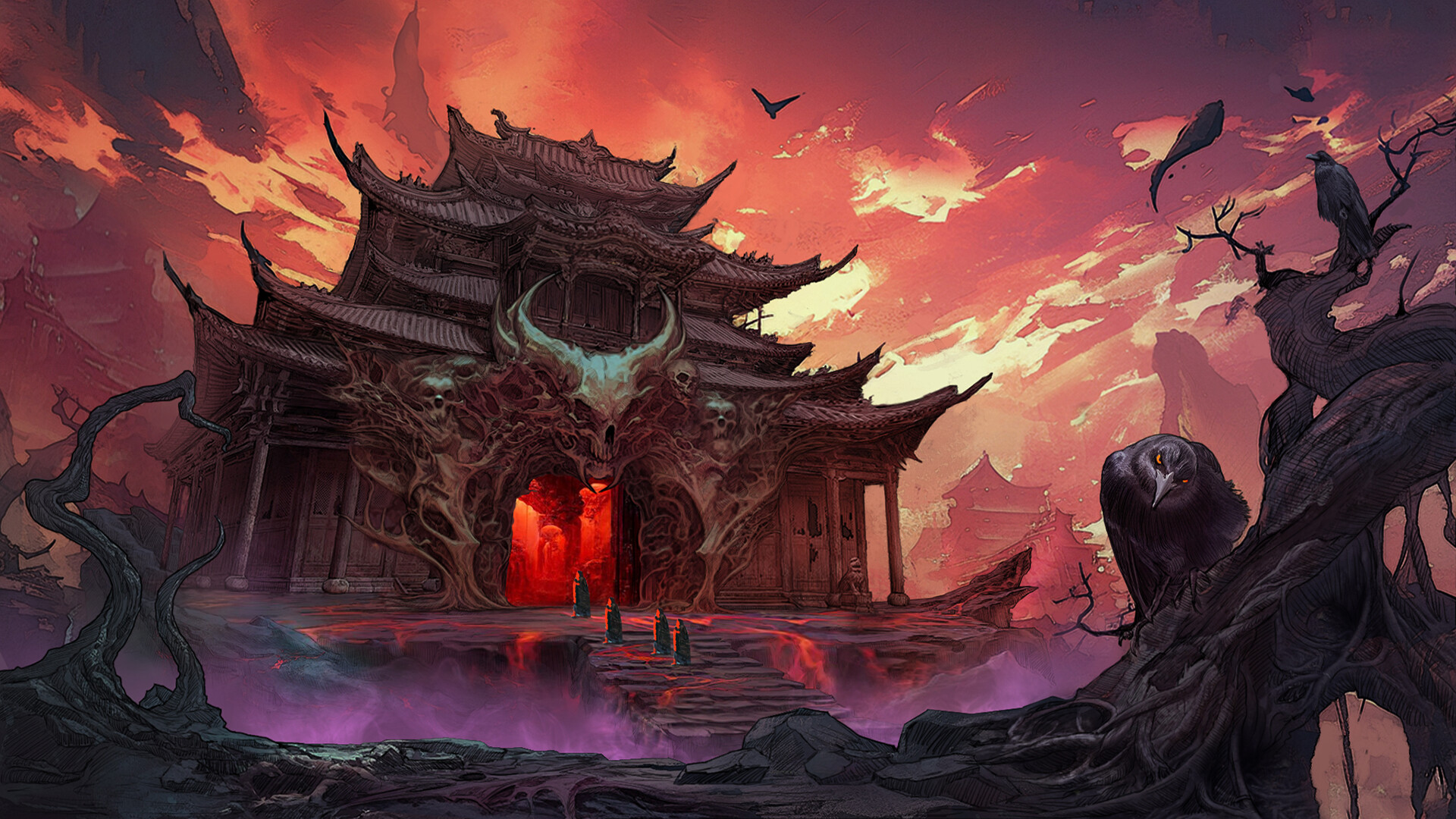 《侠落：百花杀尽》评测：骰子驱动的大地图探索，体验黑暗武侠的回合制冒险-壹元库