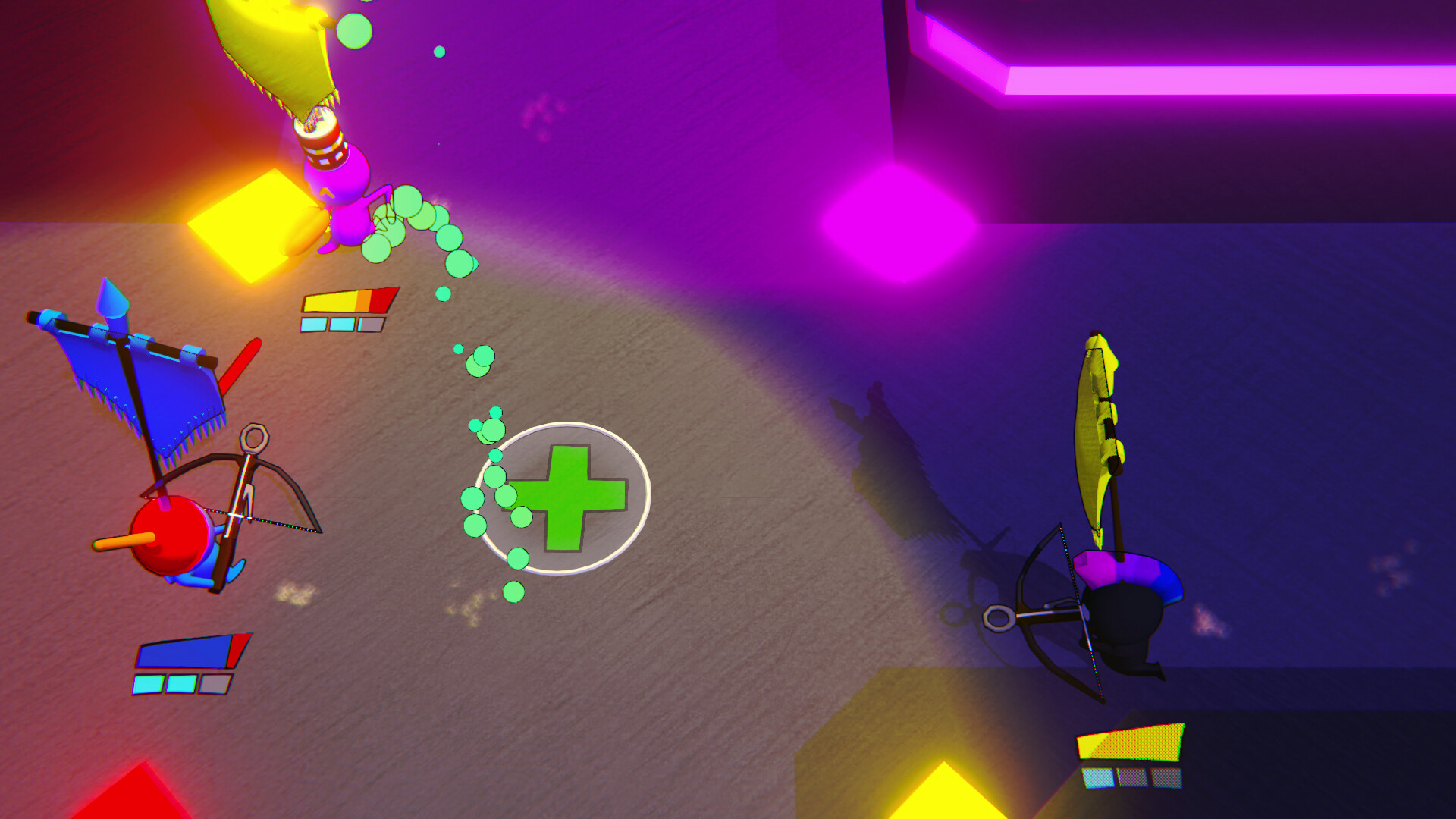 《爆笑乱斗》评测：8人同屏派对射击游戏，色彩缤纷的欢乐大乱斗-壹元库