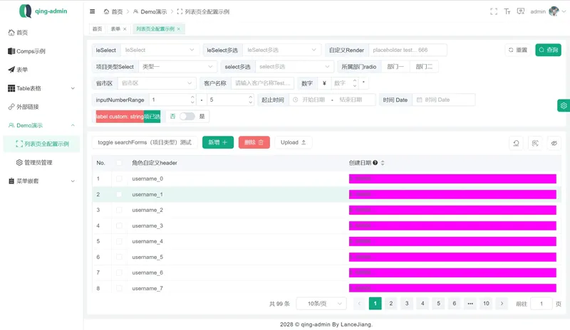 Vue3企业级后台管理框架qing-admin：开源、高效、可扩展的解决方案-壹元库