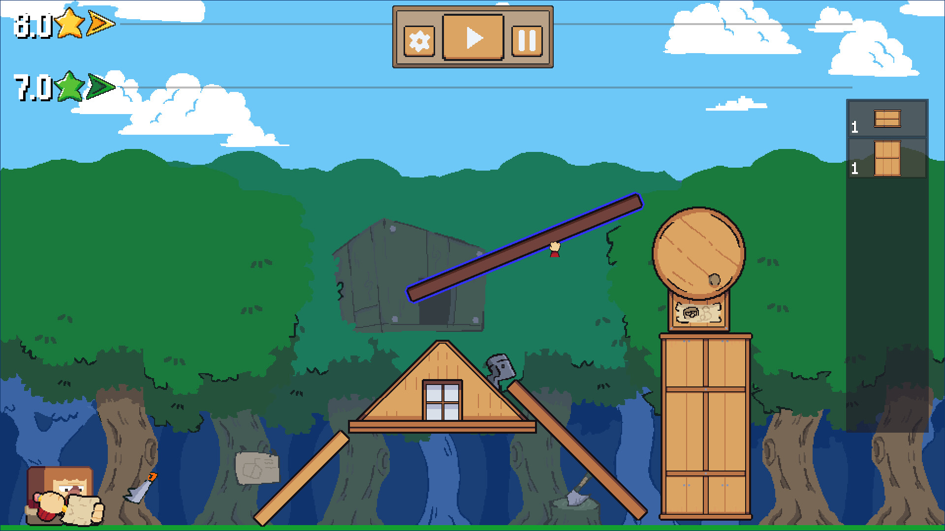 蓝图小宝：物理建造解谜游戏，挑战天际高度！-壹元库