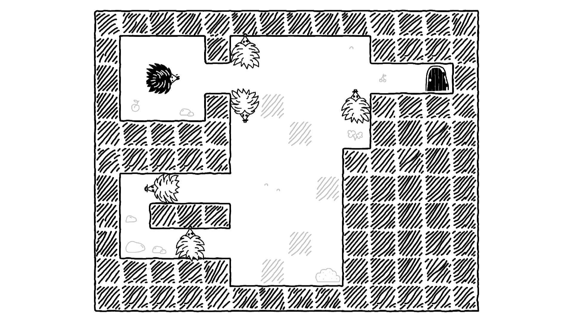 刺球/Prickle:扮演刺猬爸爸,在网格益智游戏中带调皮孩子回家 | 游戏介绍与下载-壹元库