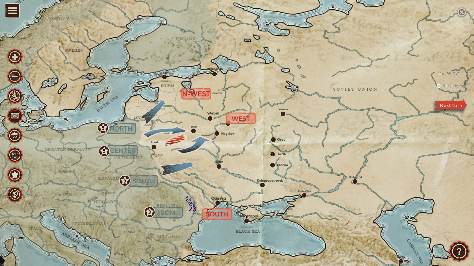 战争熔炉——巴巴罗萨：二战东线回合制战略游戏深度解析与下载-壹元库