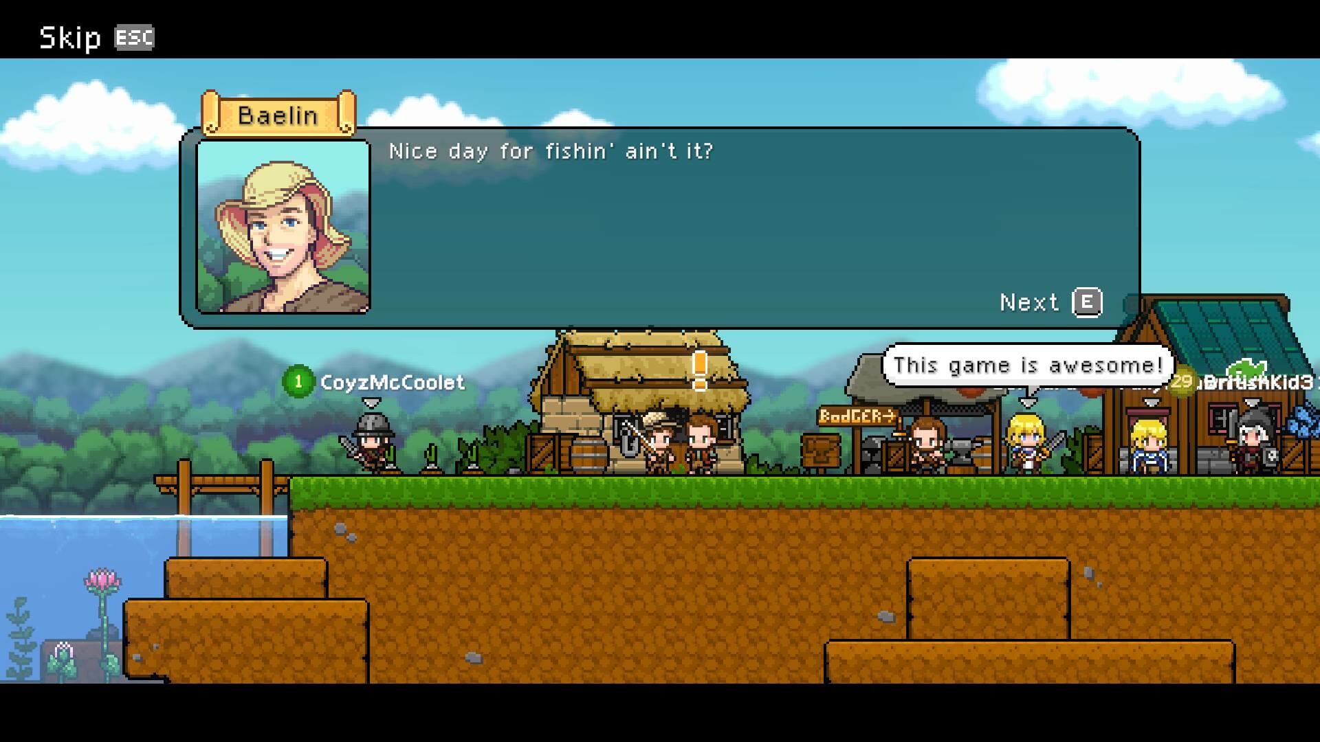 钓鱼哥的奇妙冒险：像素RPG钓鱼游戏，化身英雄重建好泥坞-壹元库